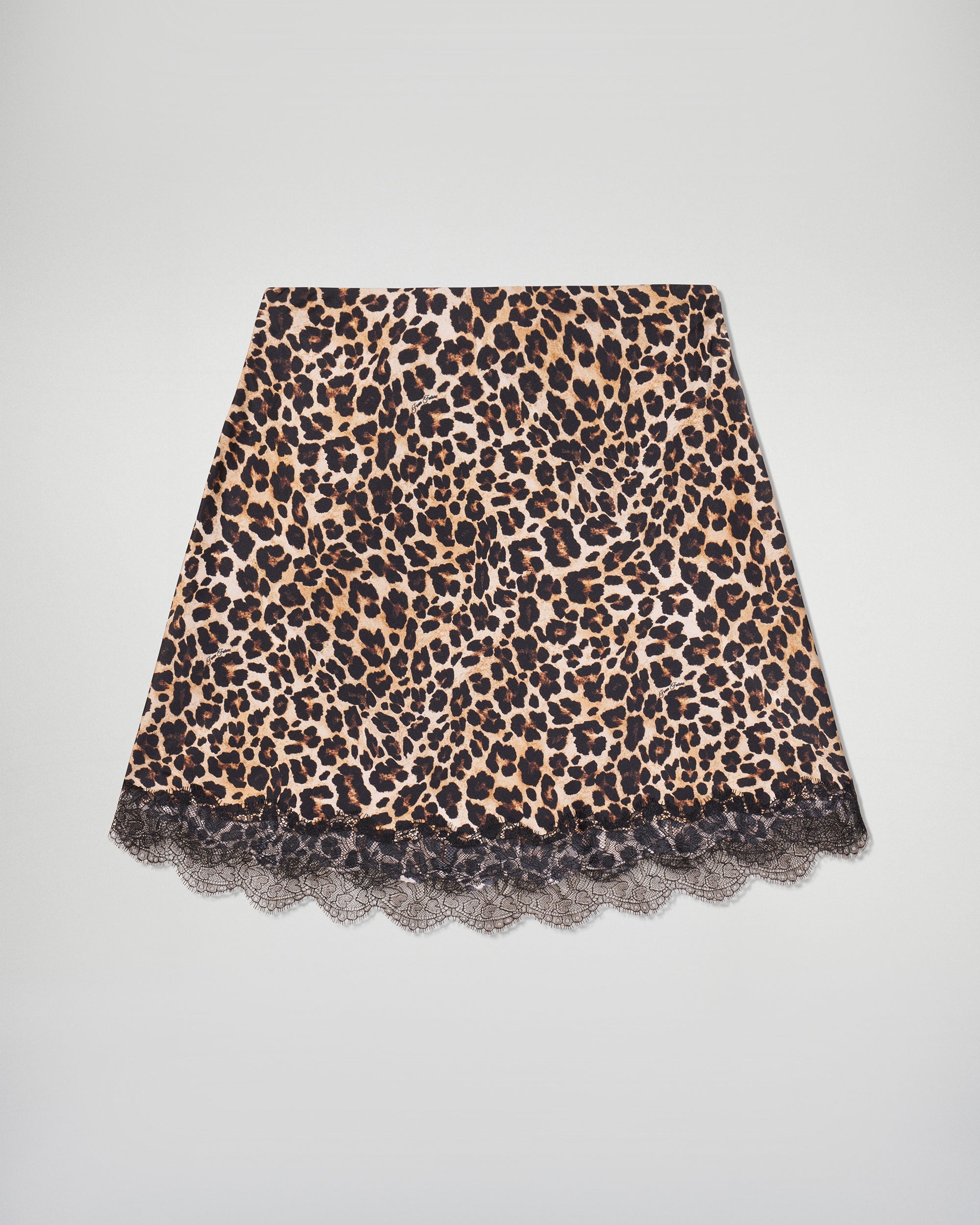 Lace Mini Skirt (H25 / FEMME / Winter Leopard)