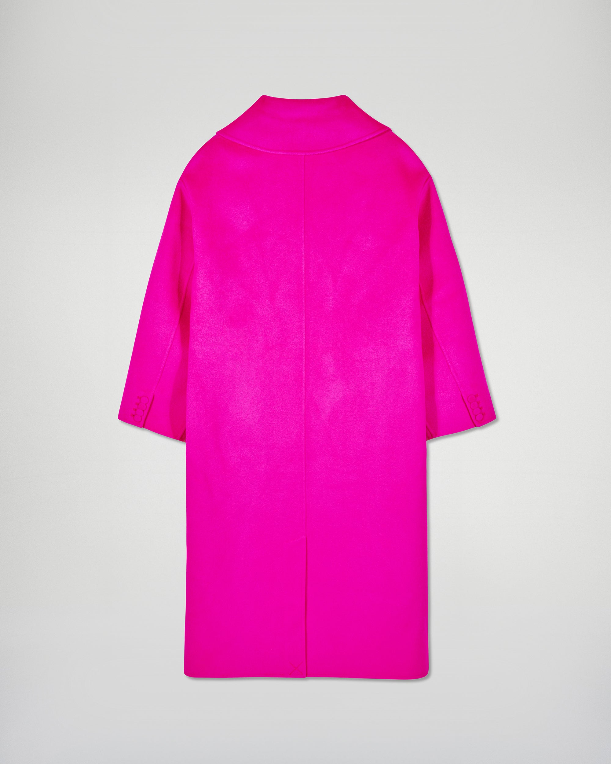 Outerwear Double-Breasted Coat (H25 / FEMME / Cosmic Pink)
