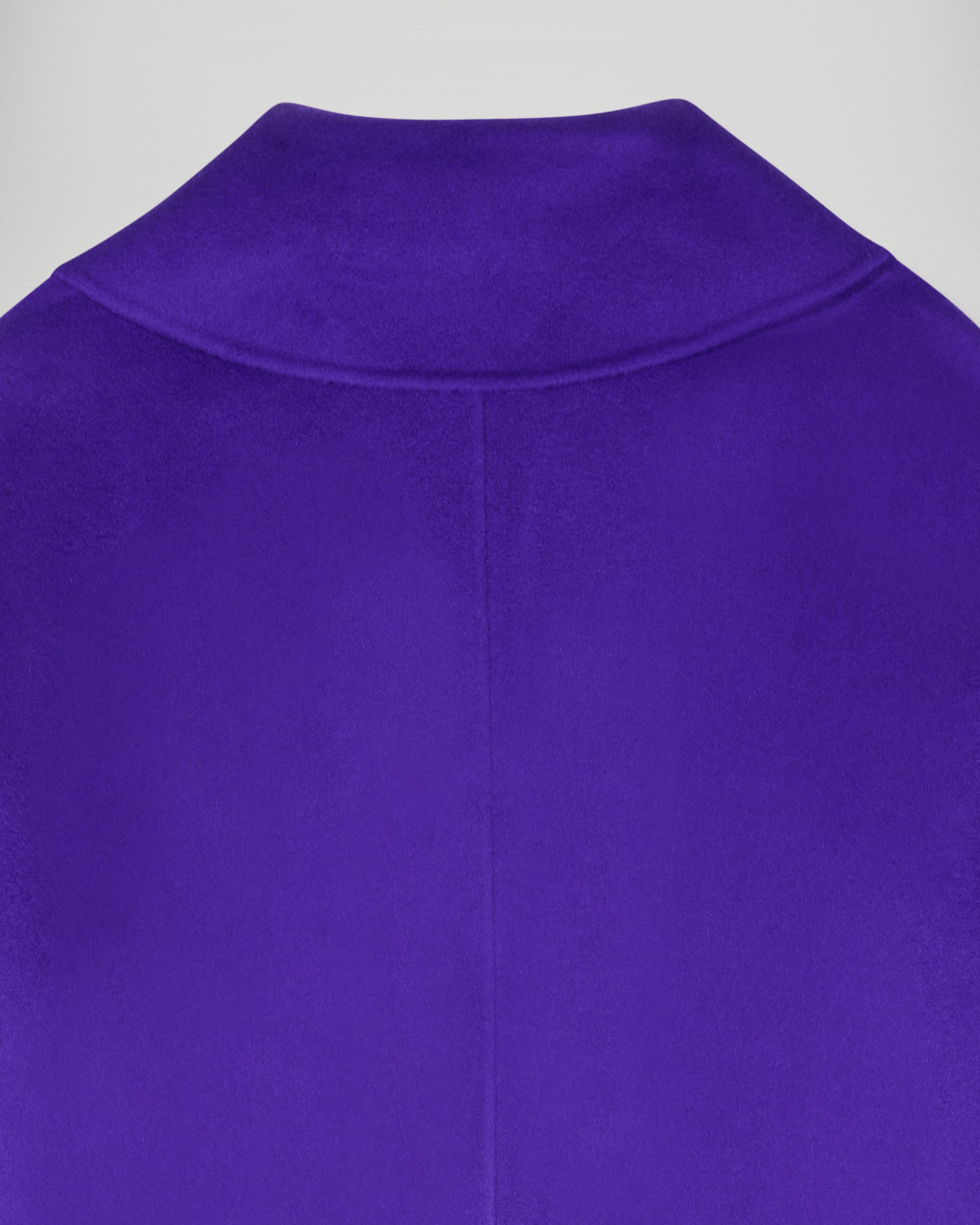 Outerwear Double-Breasted Coat (H25 / FEMME / Velvet Purple)