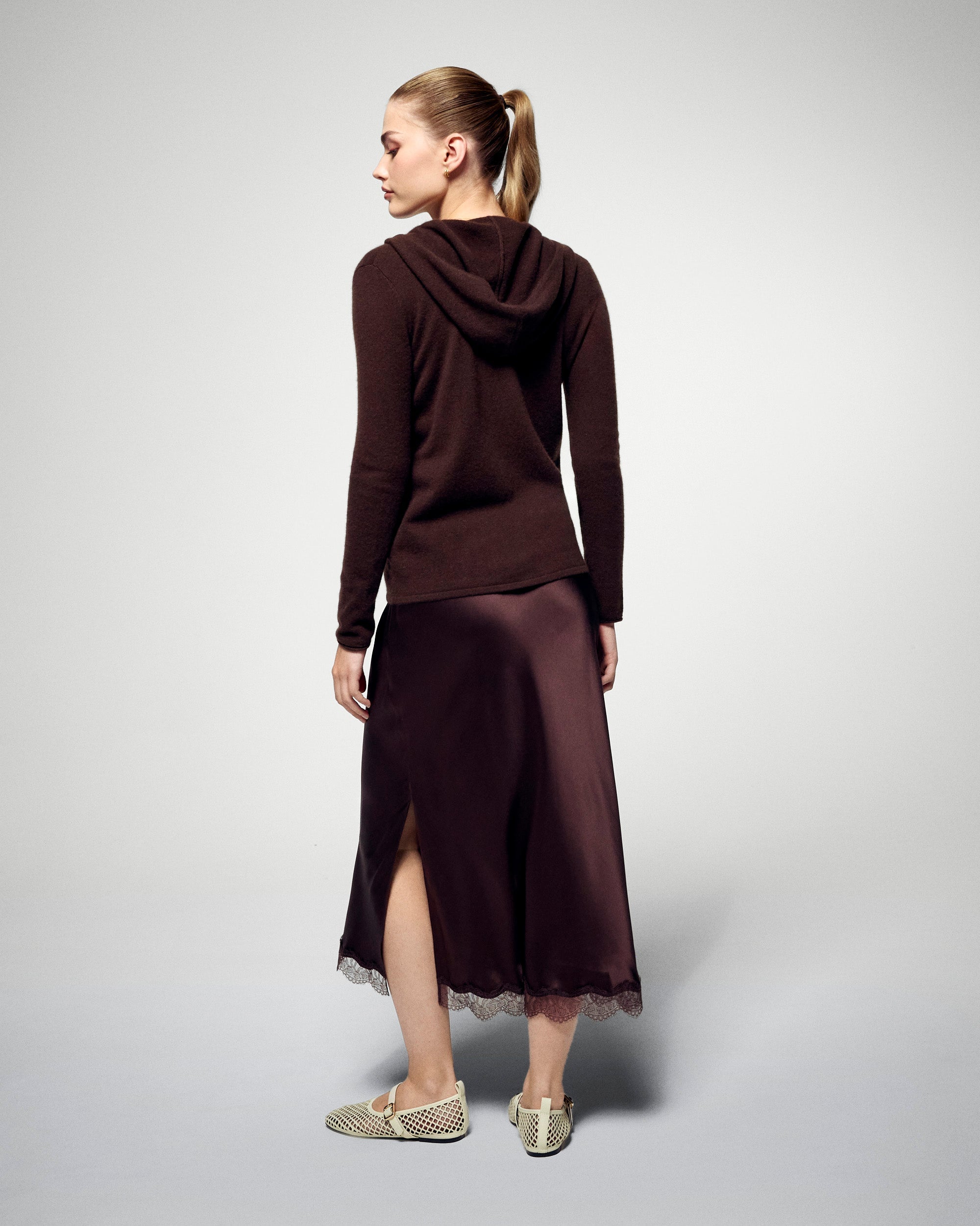 Hoodie (H25 / FEMME / Chocolate)