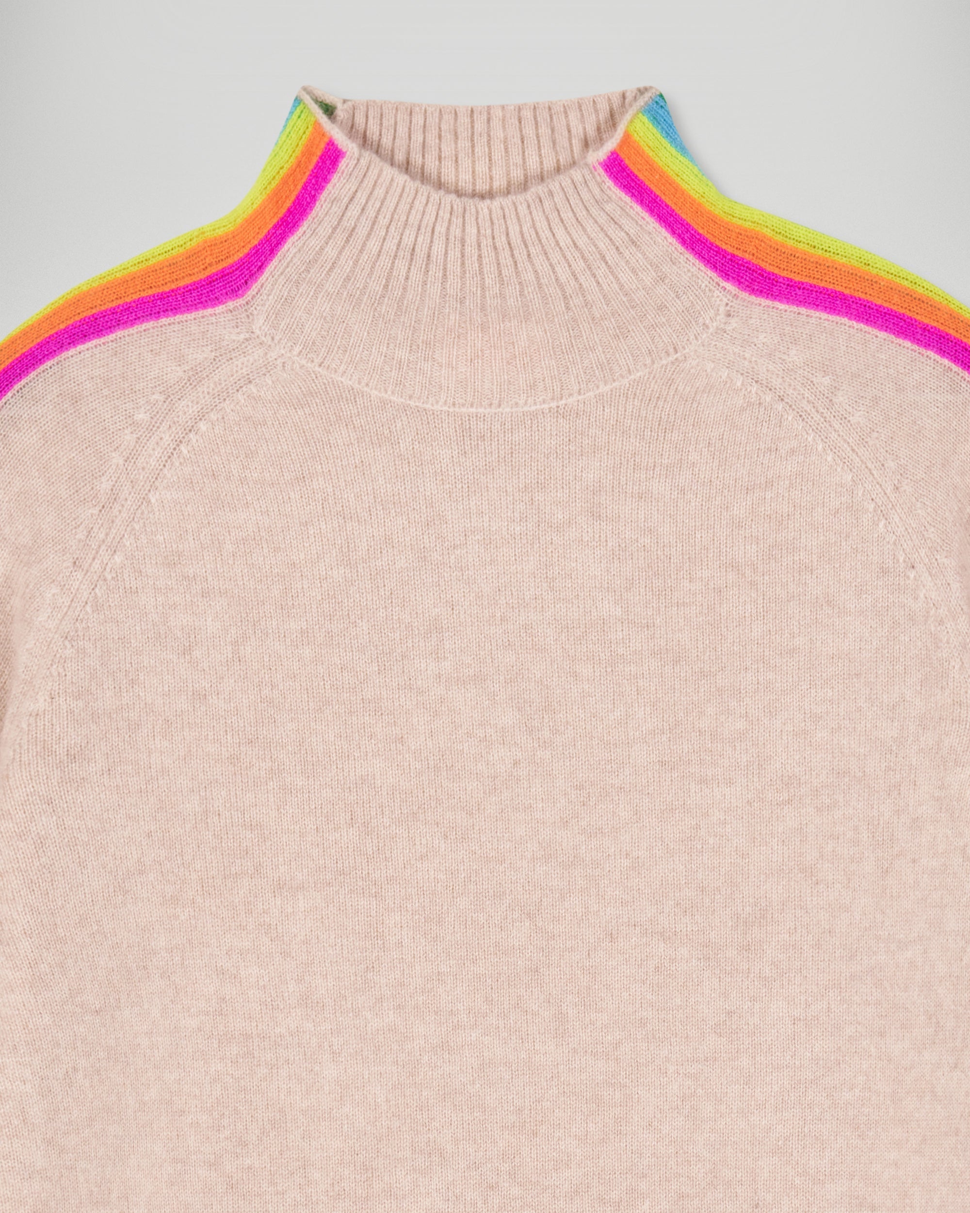 Mock Neck Sweater (H25 / FEMME / Heather Gray)