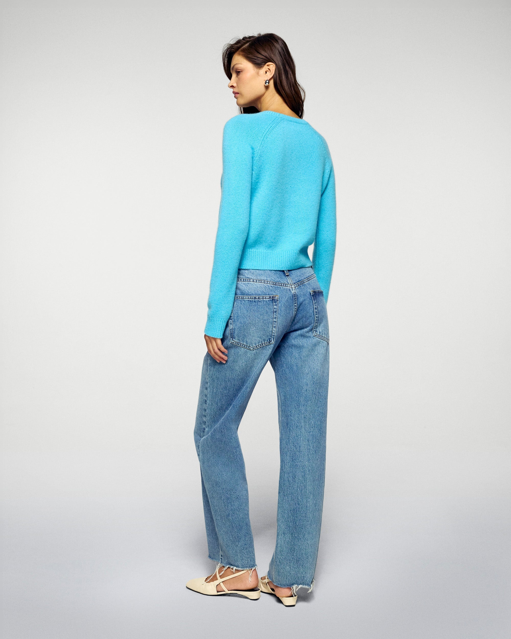 Crewneck Sweater (H25 / FEMME / Candy Blue)