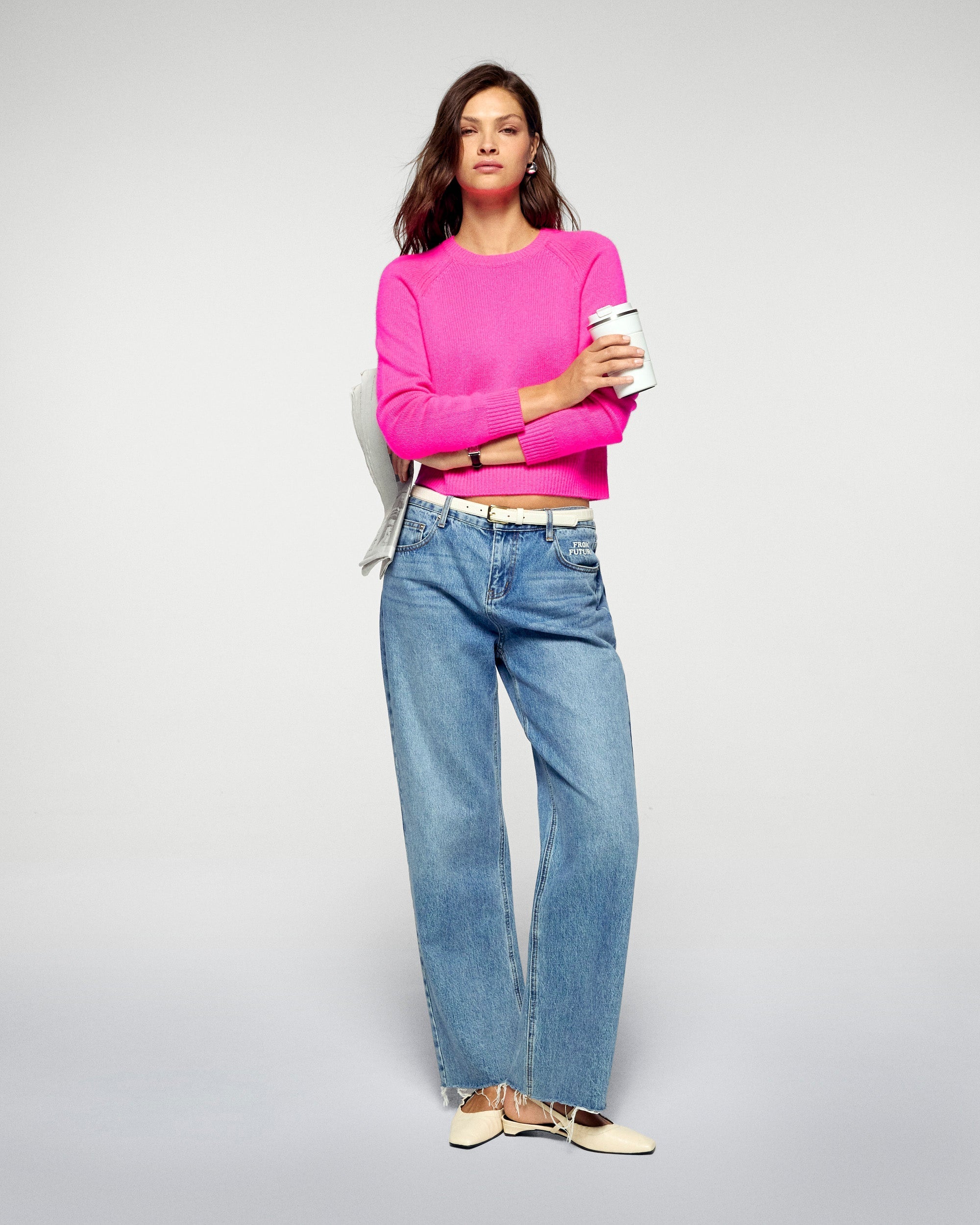 Crewneck Sweater (H25 / FEMME / Cosmic Pink)