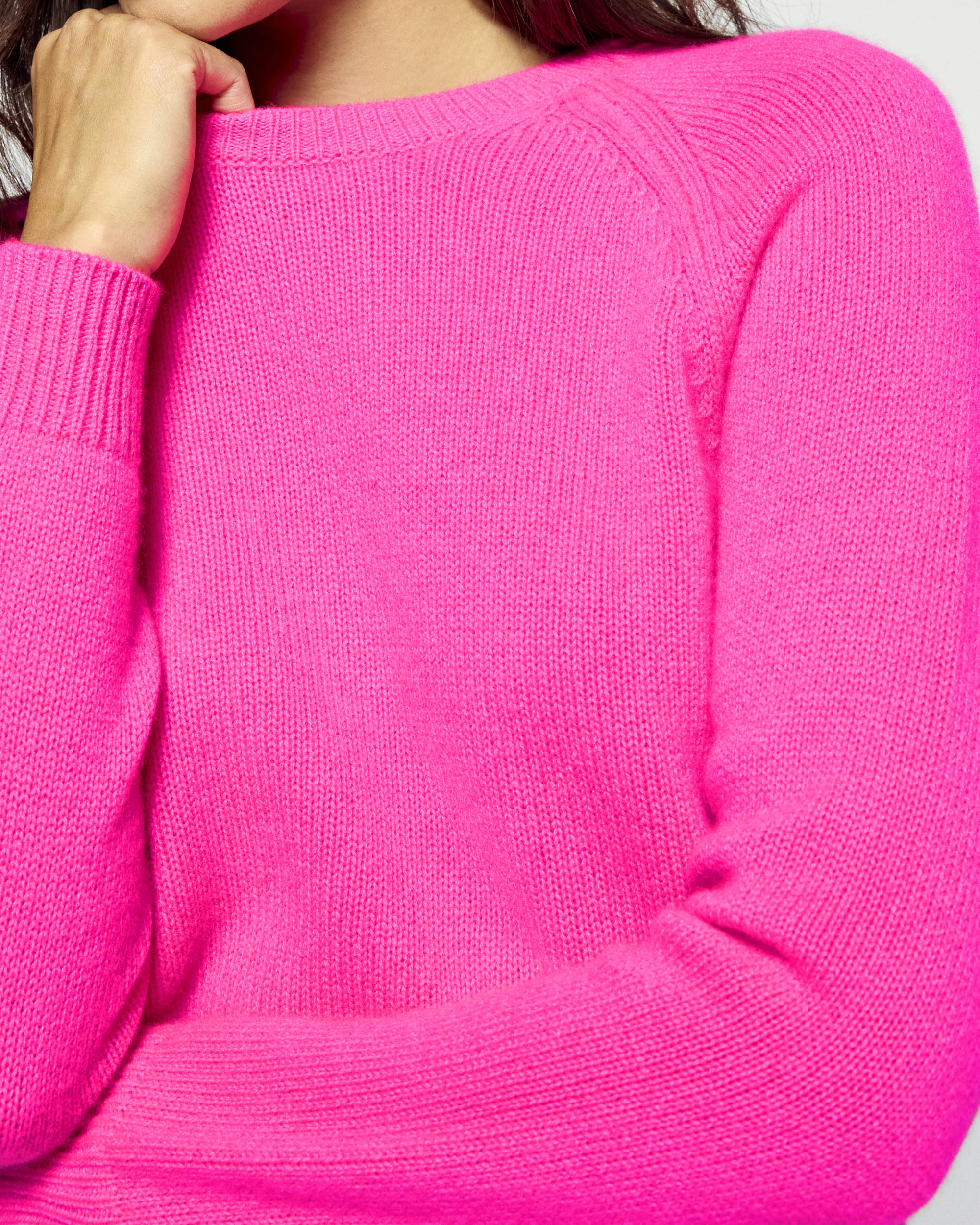 Crewneck Sweater (H25 / FEMME / Cosmic Pink)