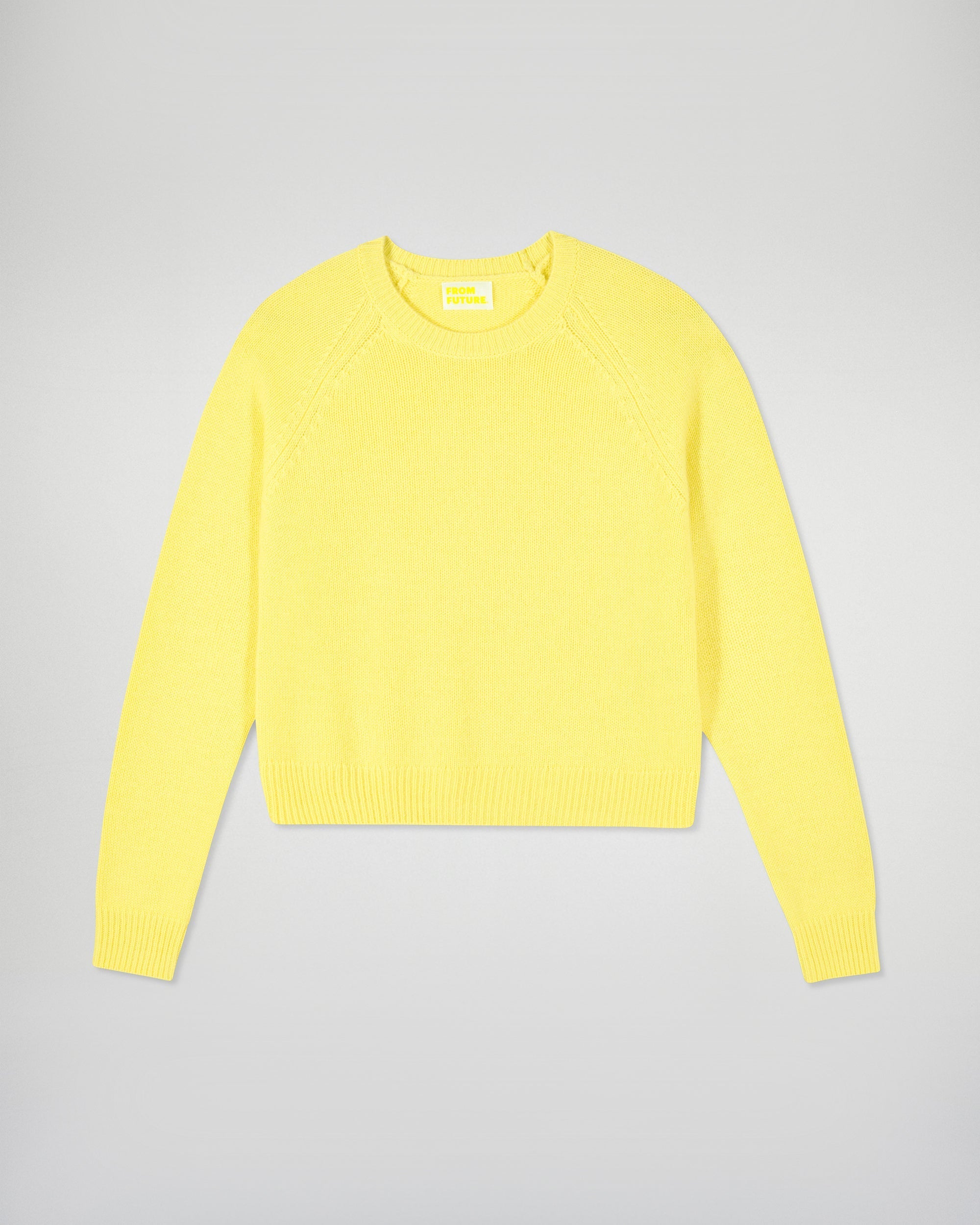 Crewneck Sweater (H25 / FEMME / Creamy Yellow)