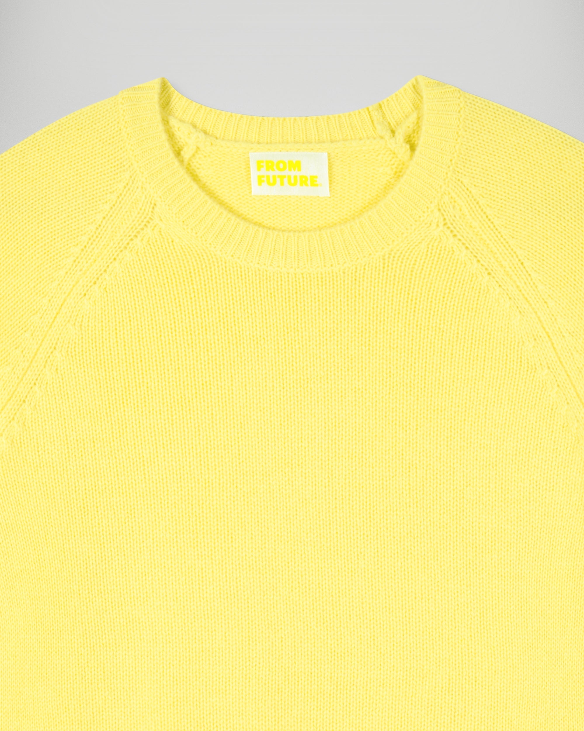 Crewneck Sweater (H25 / FEMME / Creamy Yellow)