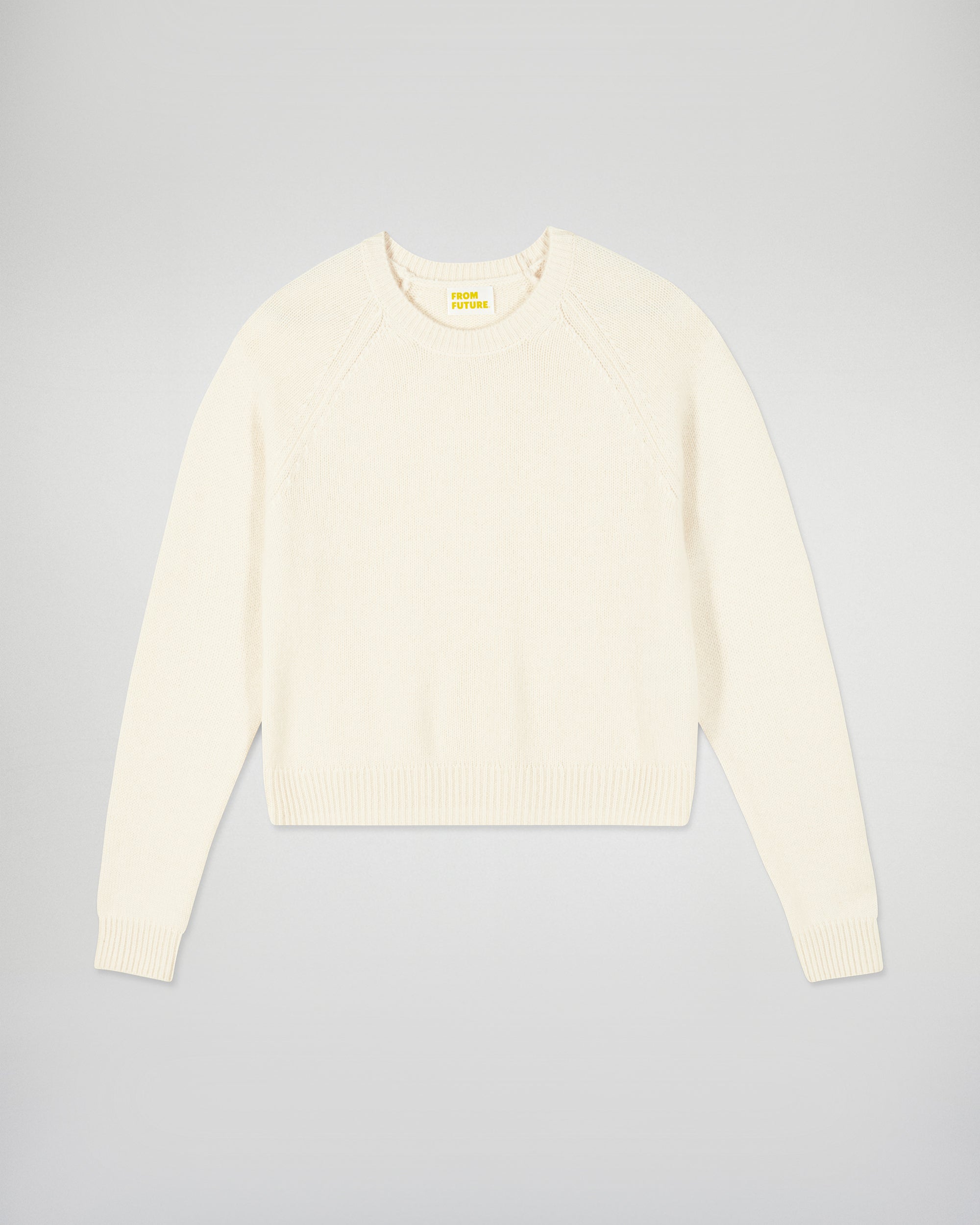 Crewneck Sweater (H25 / FEMME / White)