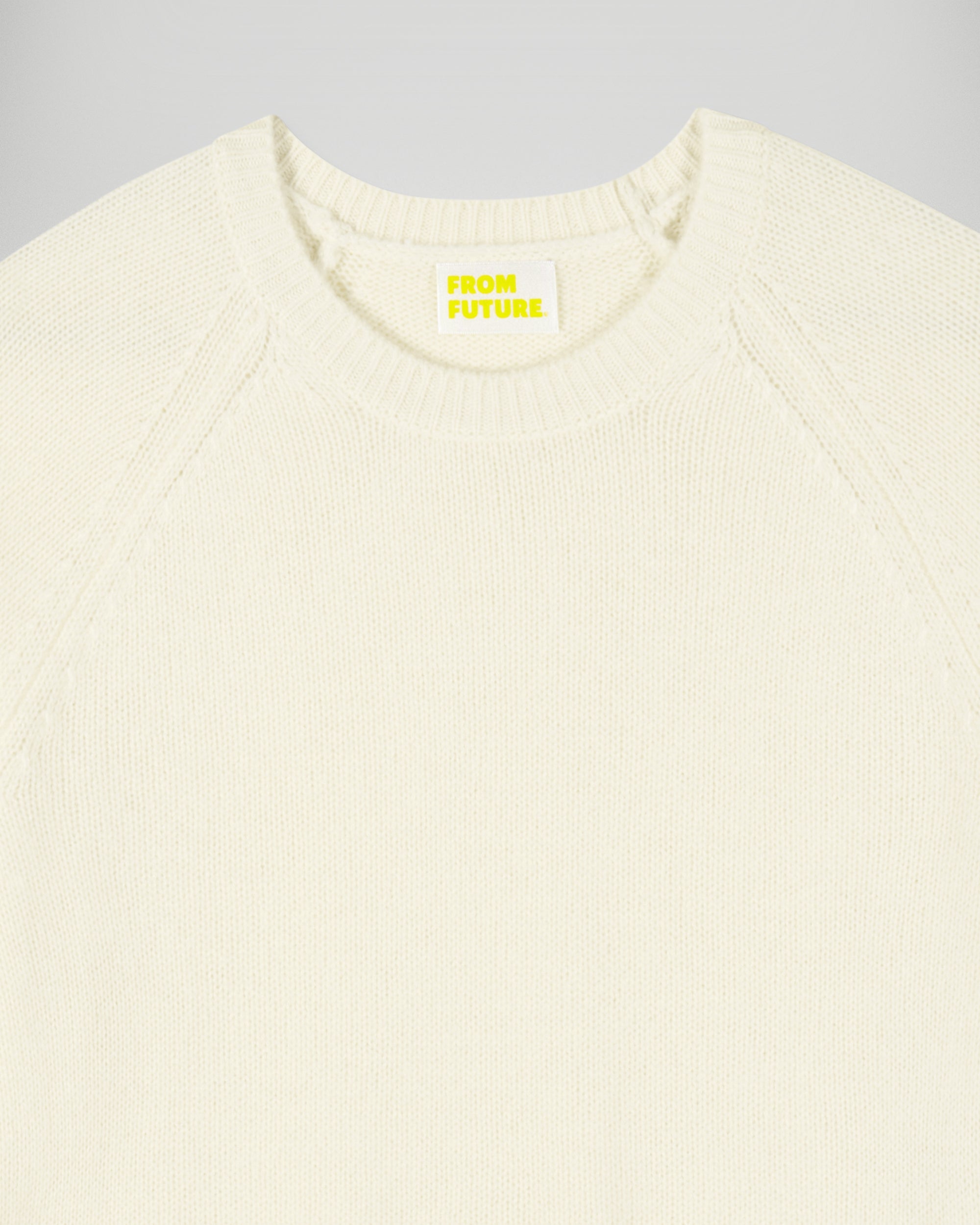 Crewneck Sweater (H25 / FEMME / White)