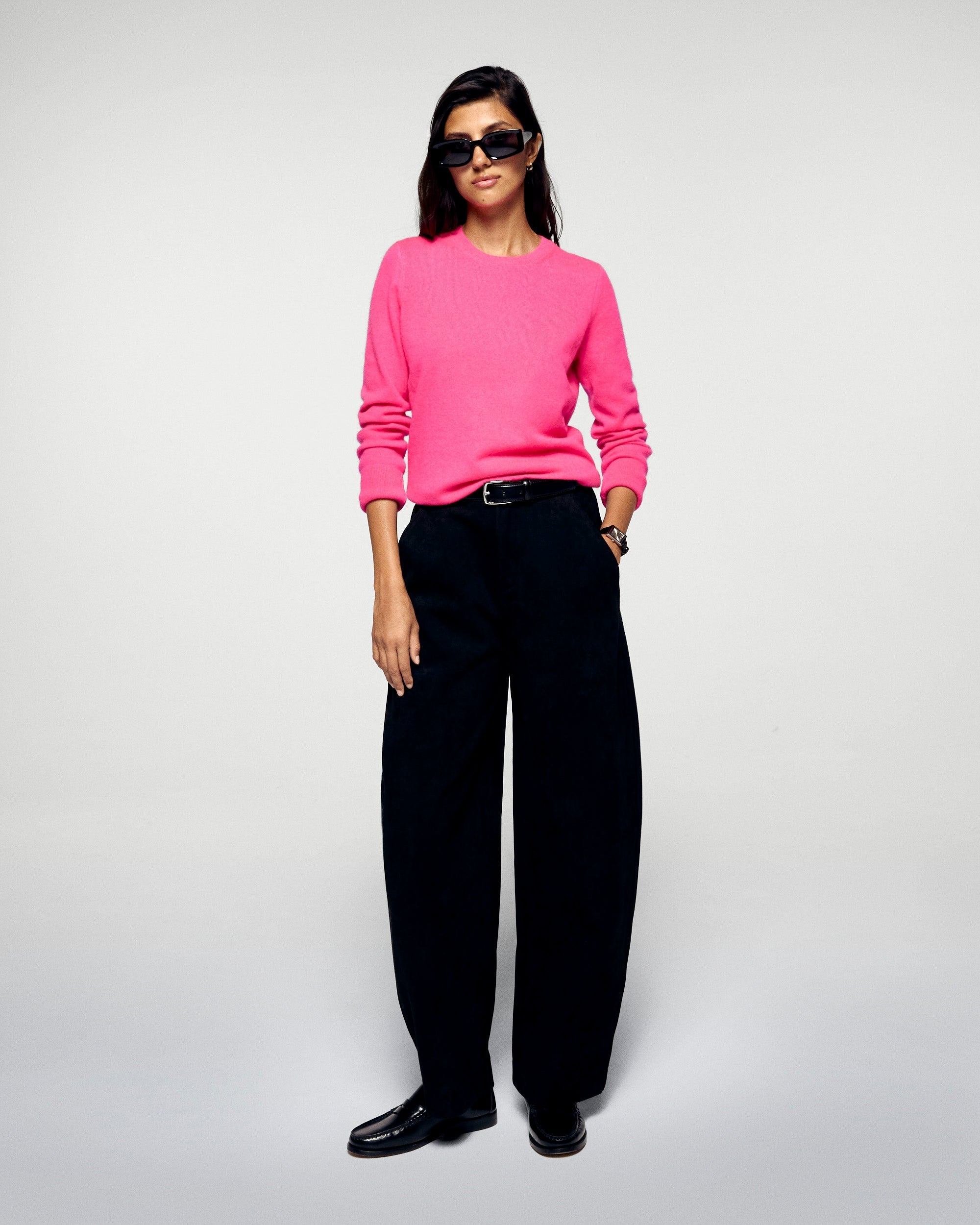 Crewneck Sweaters (H25 / FEMME / Solar Pink)