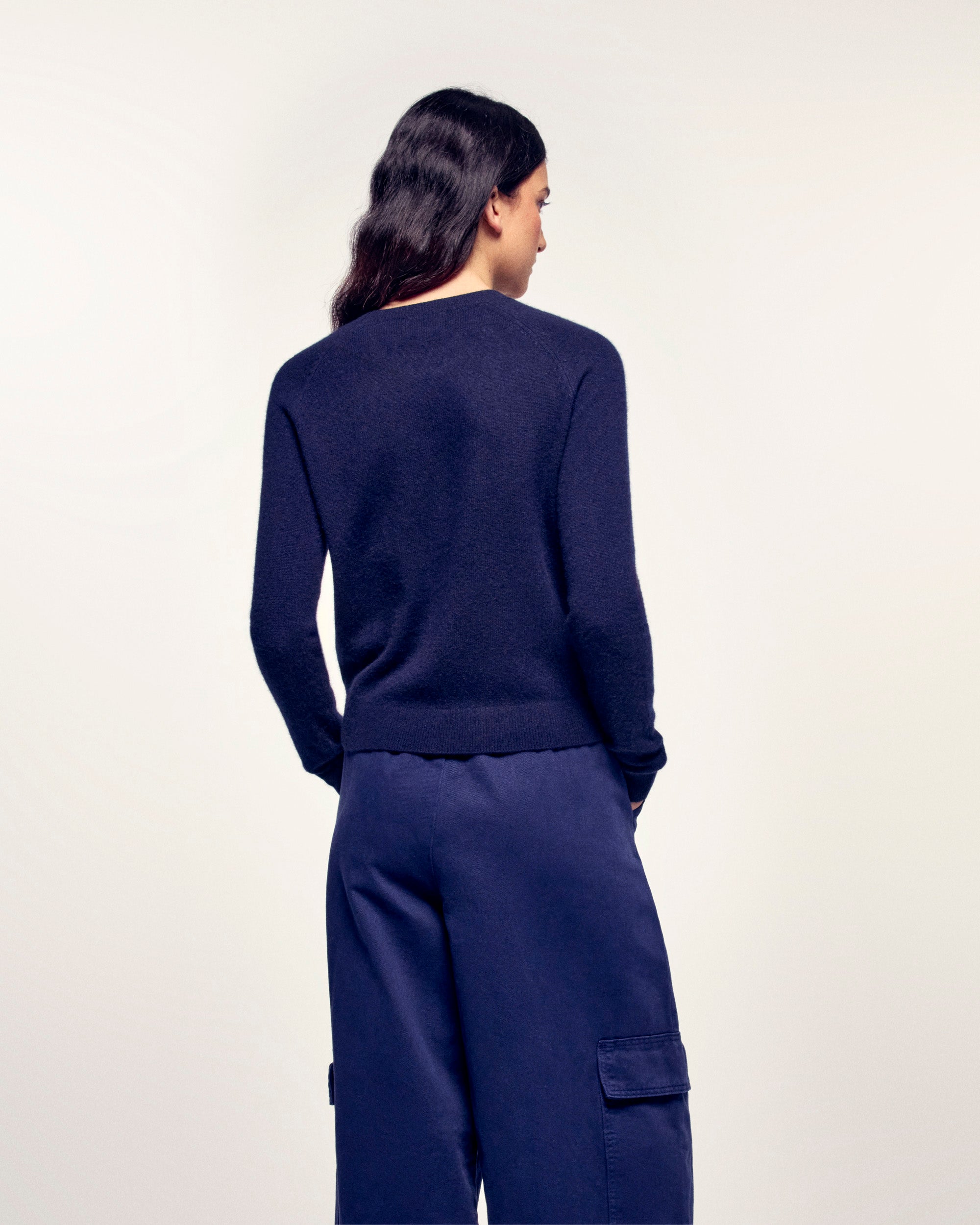 Crewneck Sweater (S26 / FEMME / Navy)
