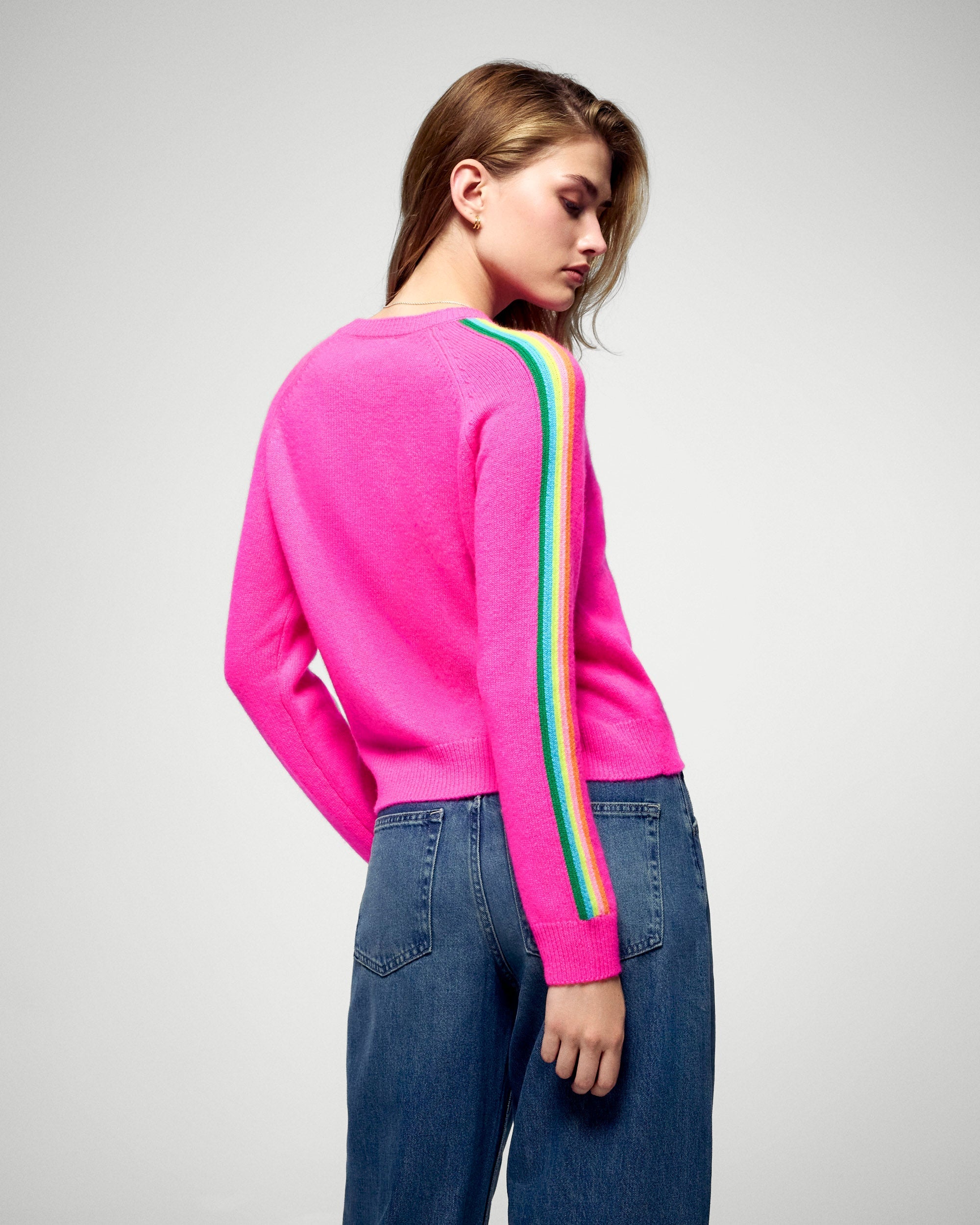 Crewneck Sweaters (H25 / FEMME / Cosmic Pink)