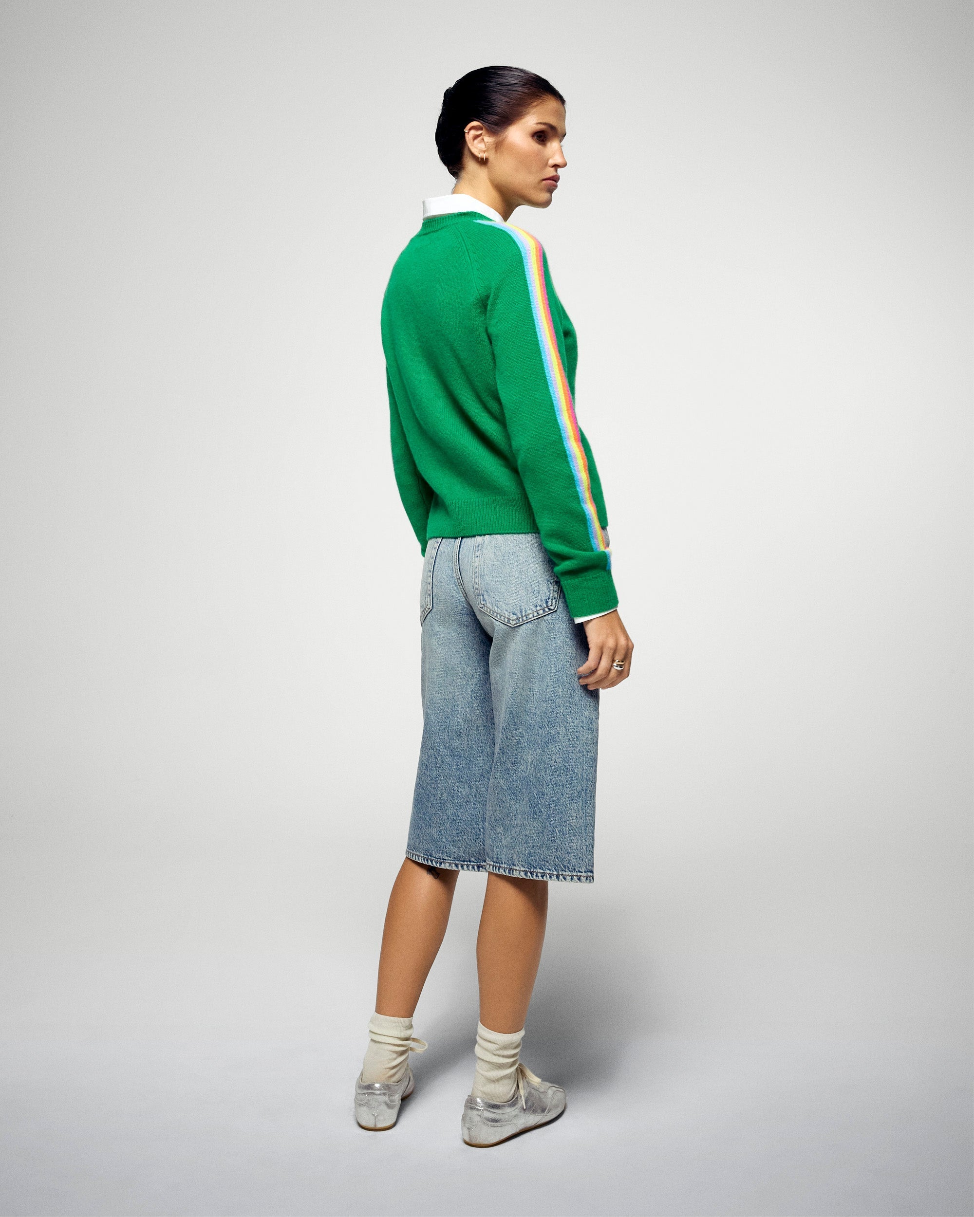 Crewneck Sweaters (H25 / FEMME / Wild Green)