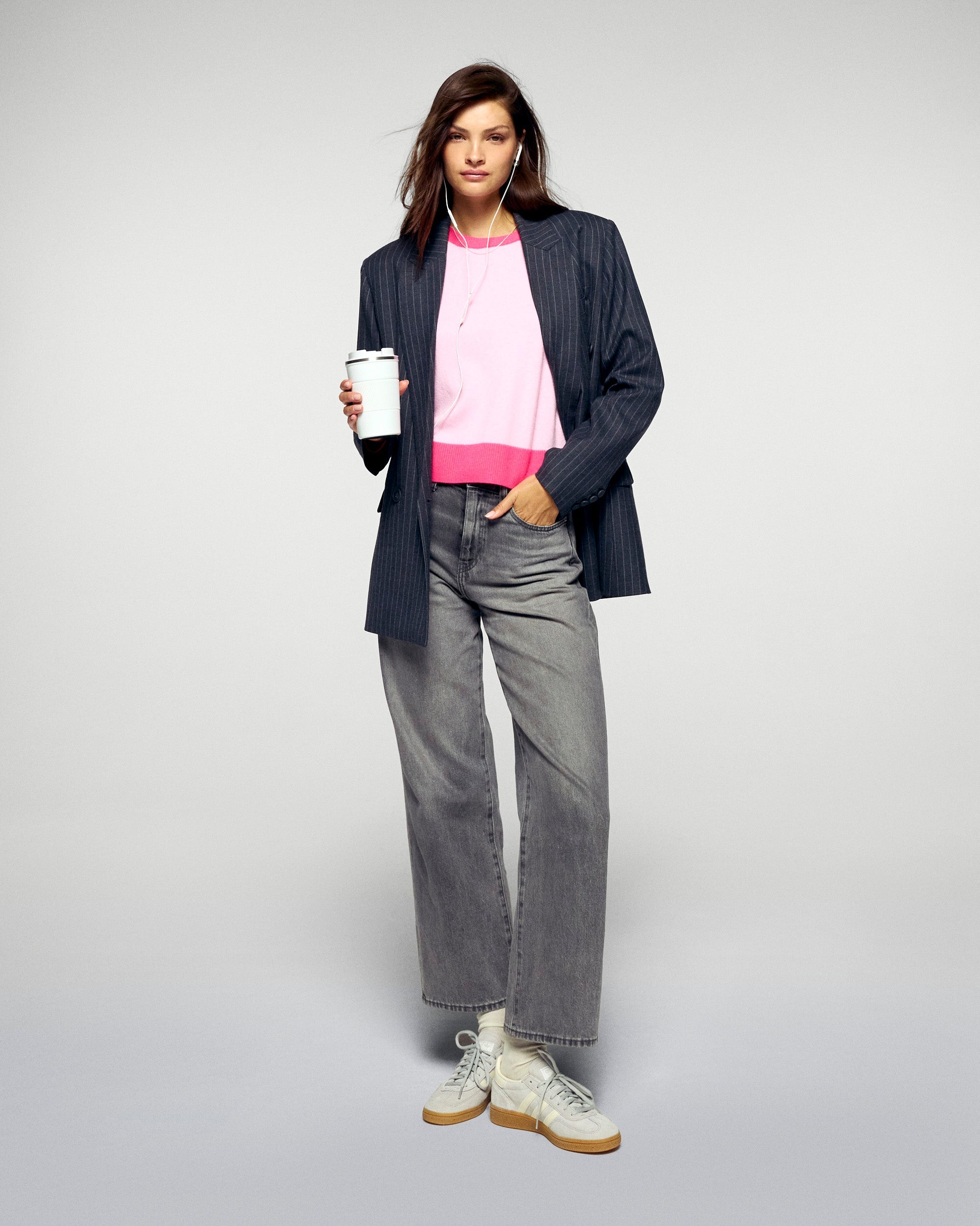 Crewneck Sweater (H25 / FEMME / Ballet Pink)