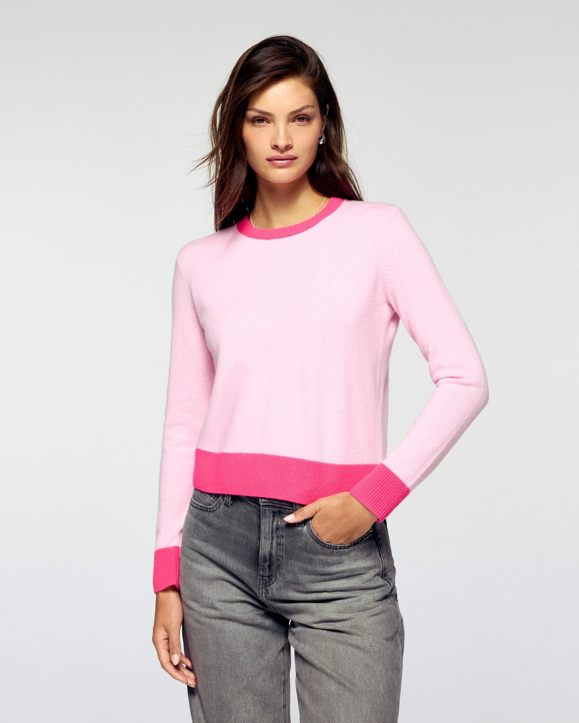Crewneck Sweater (H25 / FEMME / Ballet Pink)