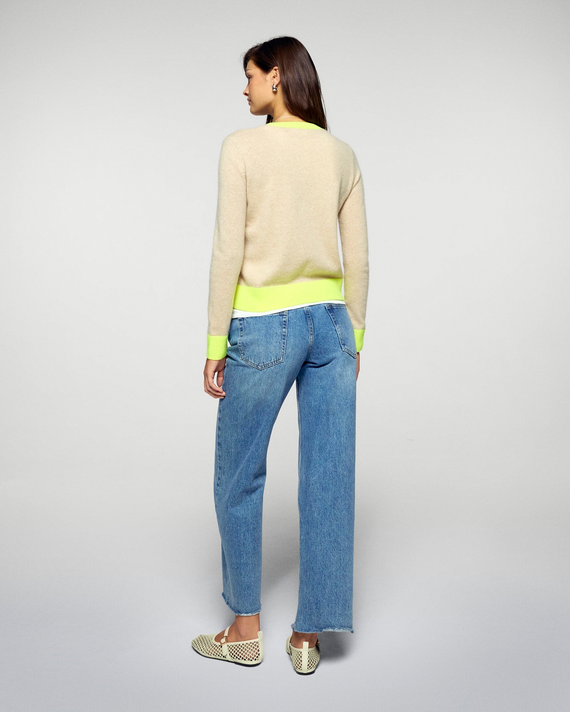 Crewneck Sweater (H25 / FEMME / Heather Beige)