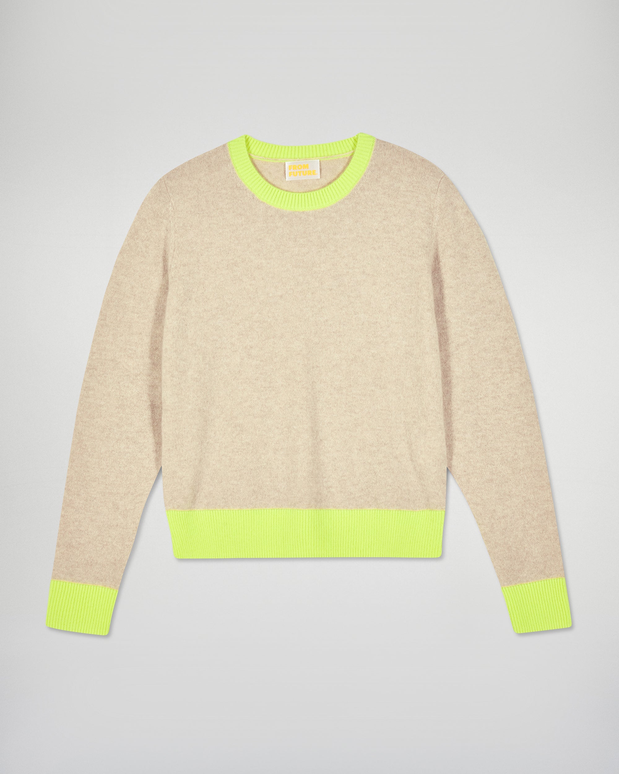 Crewneck Sweater (H25 / FEMME / Heather Beige)