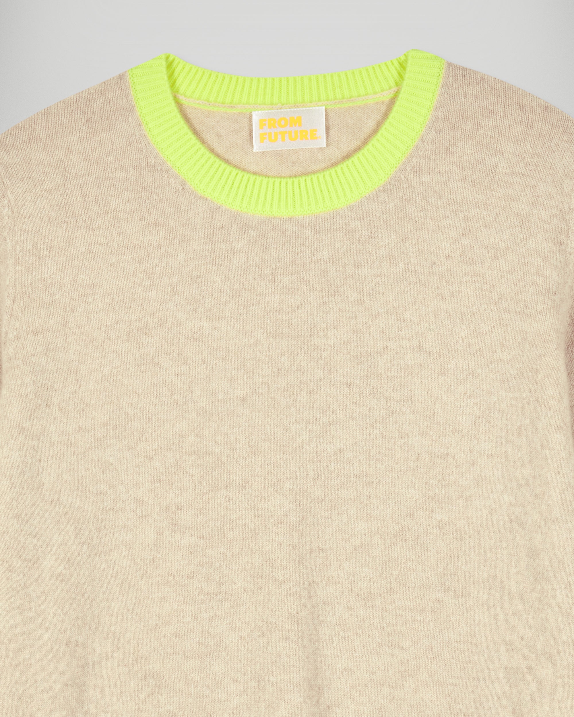 Crewneck Sweater (H25 / FEMME / Heather Beige)
