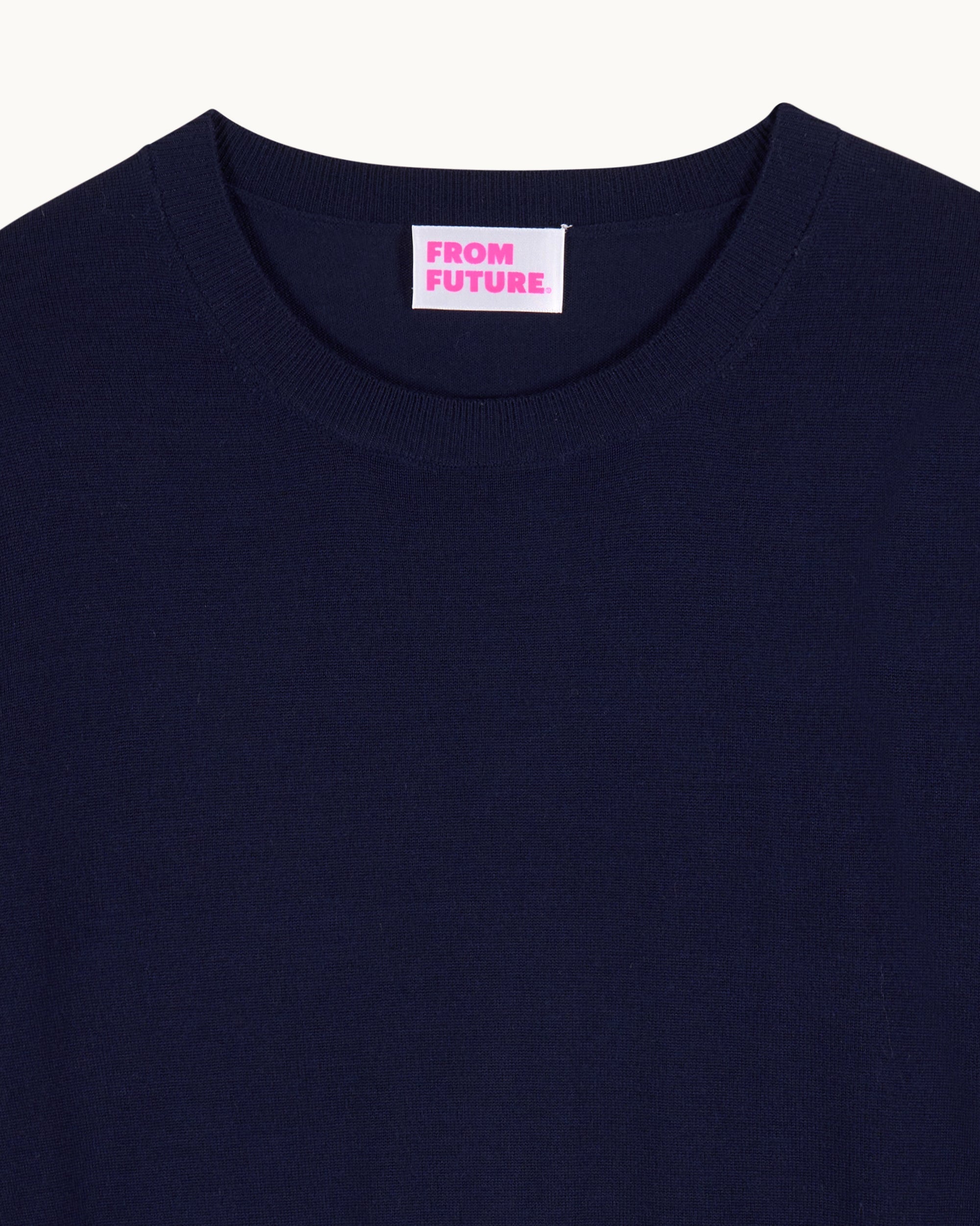Crewneck Sweater (S25 / WOMEN / Navy)