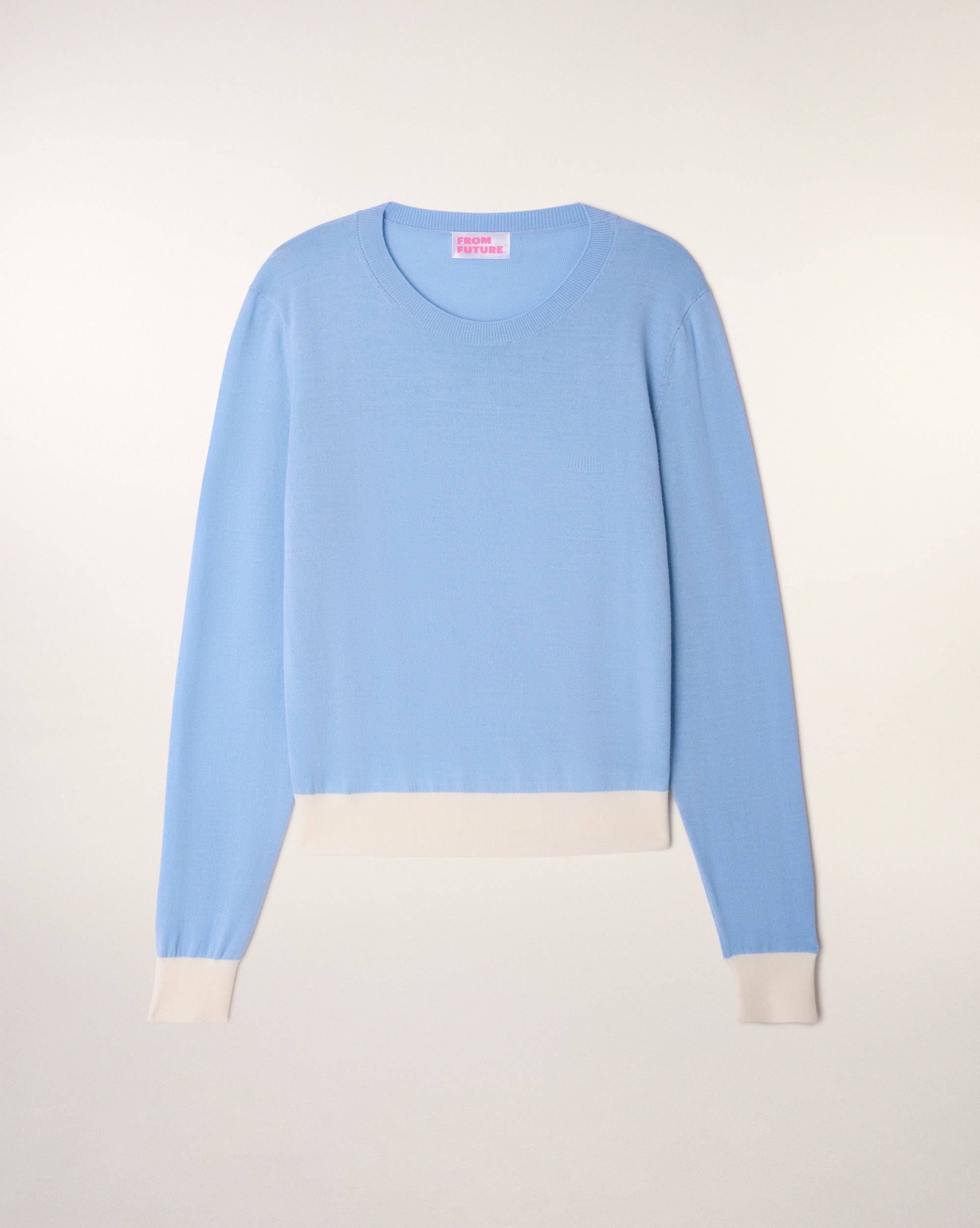 Crewneck Sweater (S26/ FEMME/ Baby Blue / RWS)