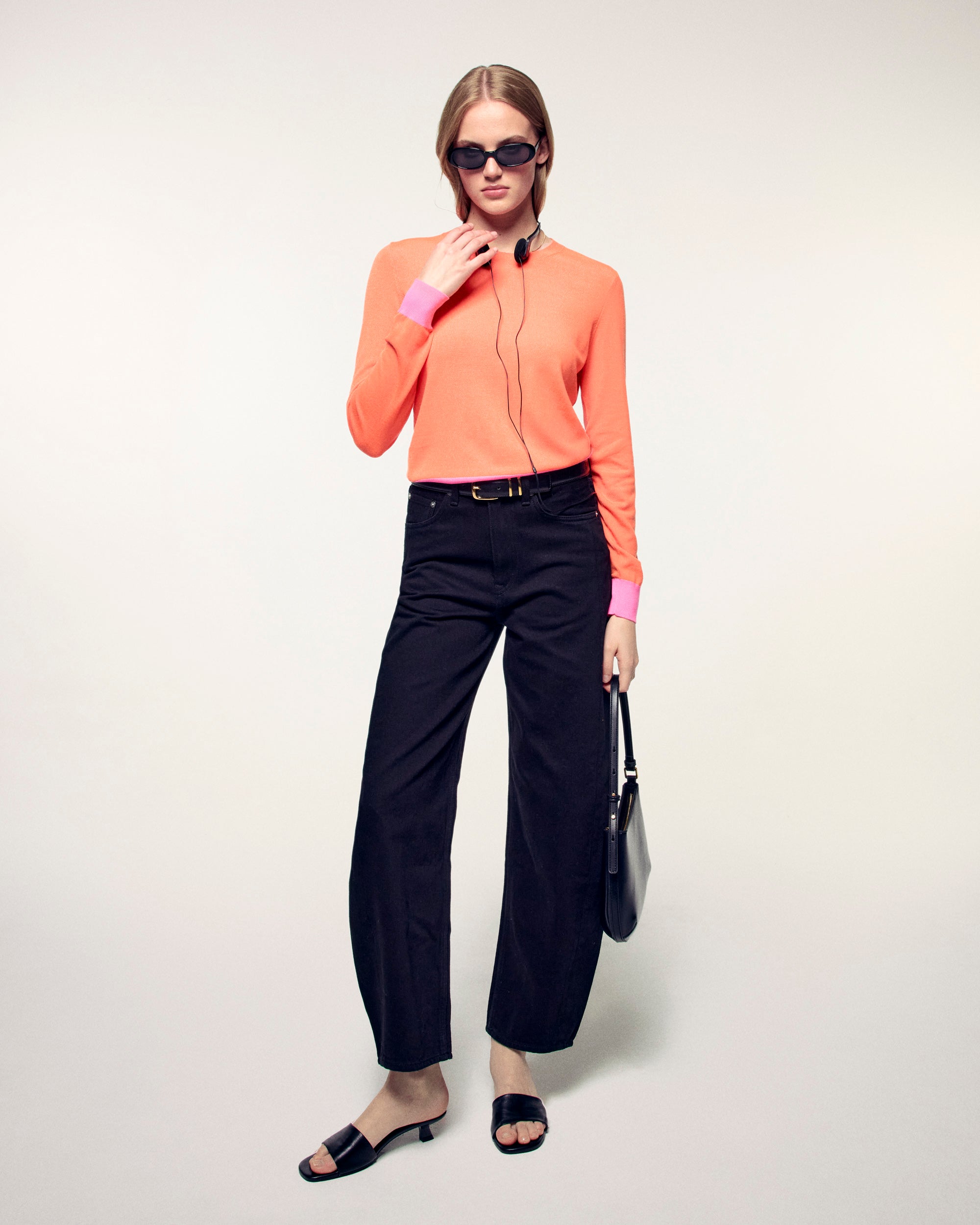 Crewneck Sweater (S26/ FEMME/ Fire Orange / RWS)