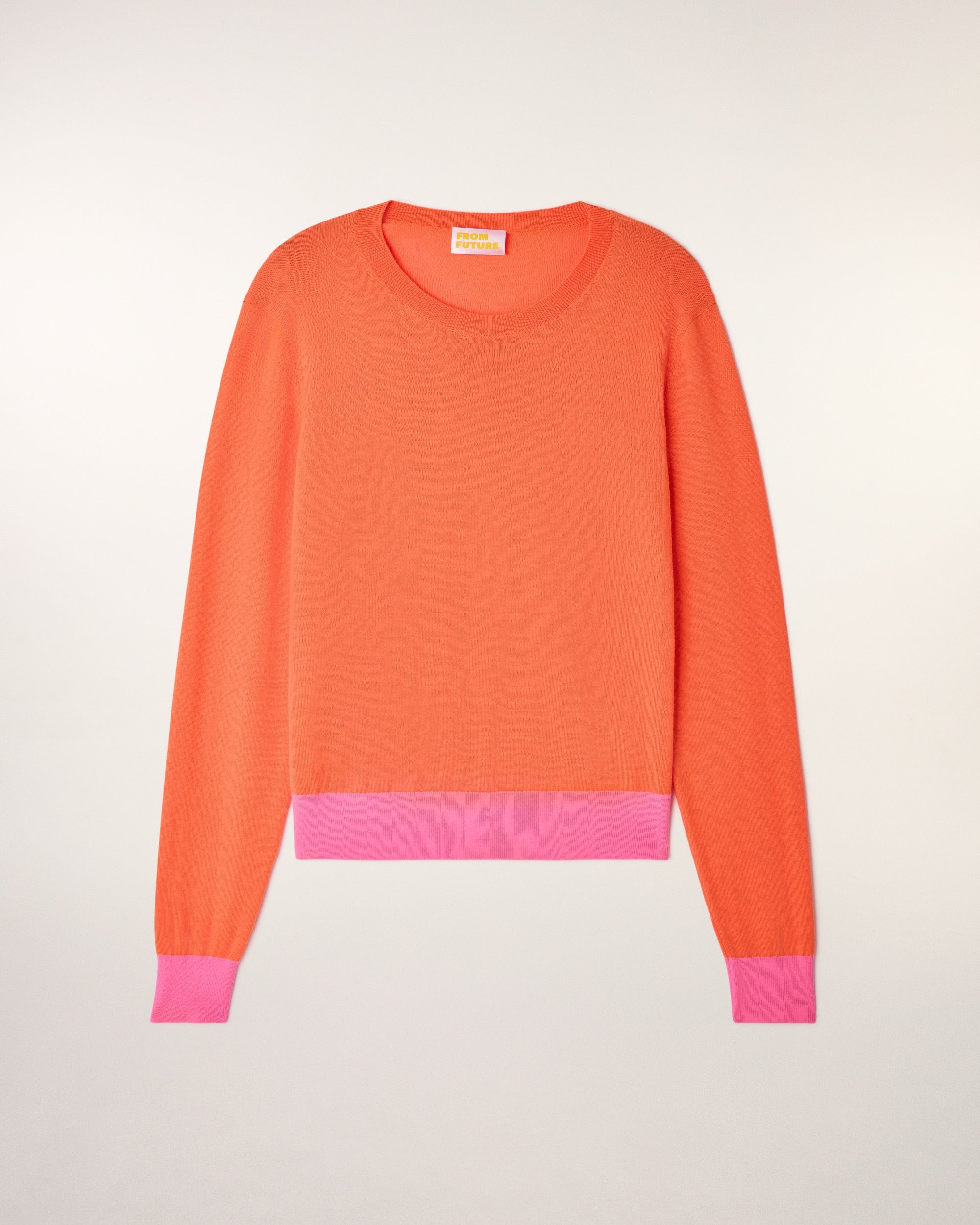 Crewneck Sweater (S26/ FEMME/ Fire Orange / RWS)