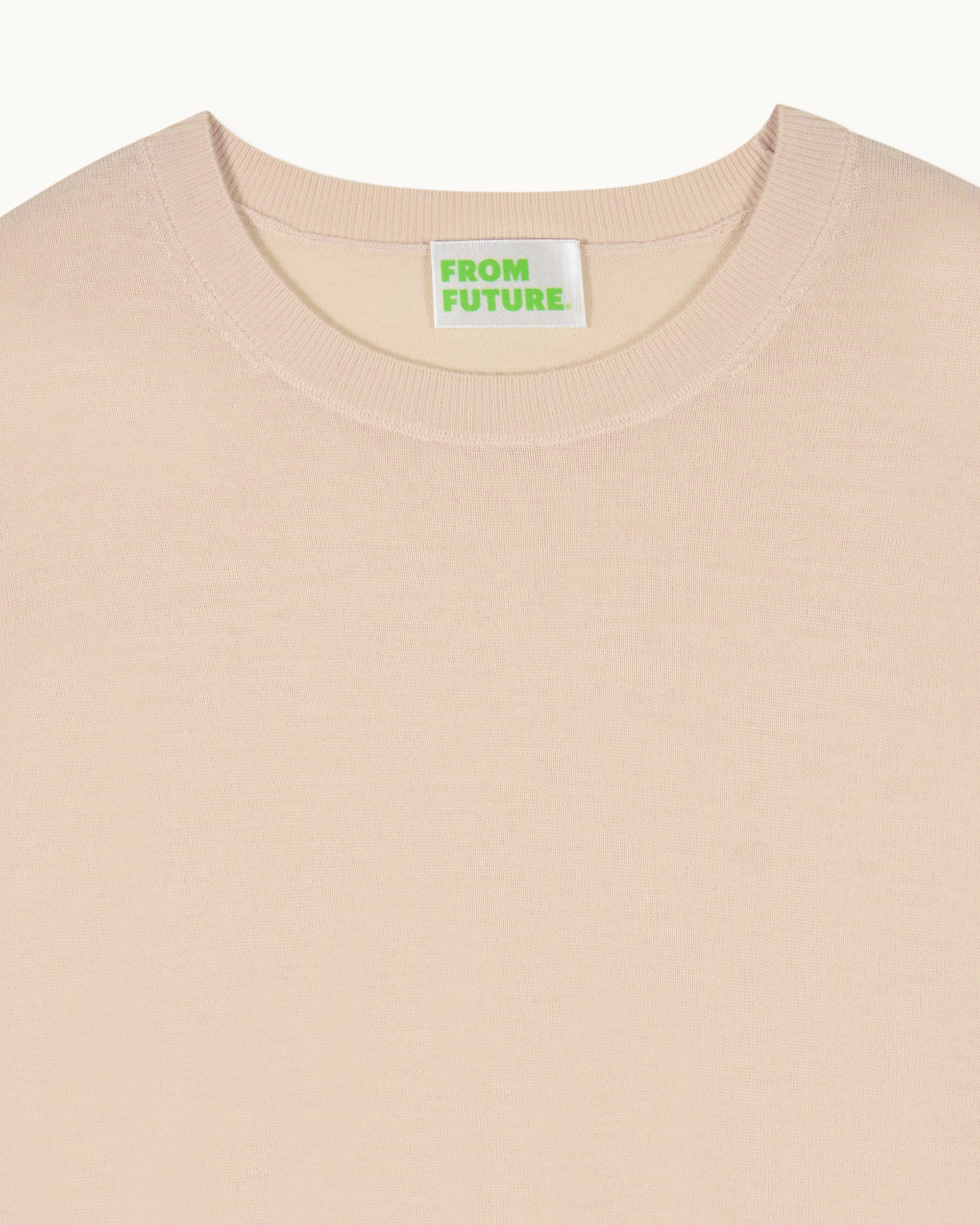 Crewneck Sweater (S25 / WOMEN / Light Beige)