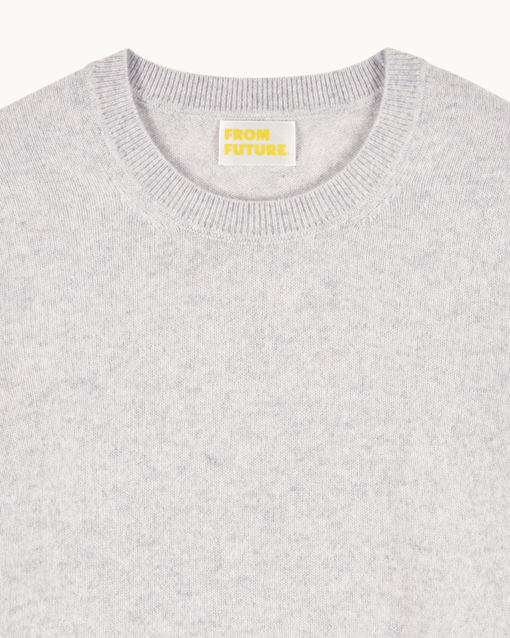 Multicolored Crewneck Sweater (S25 / WOMEN / Light Heather Gray)