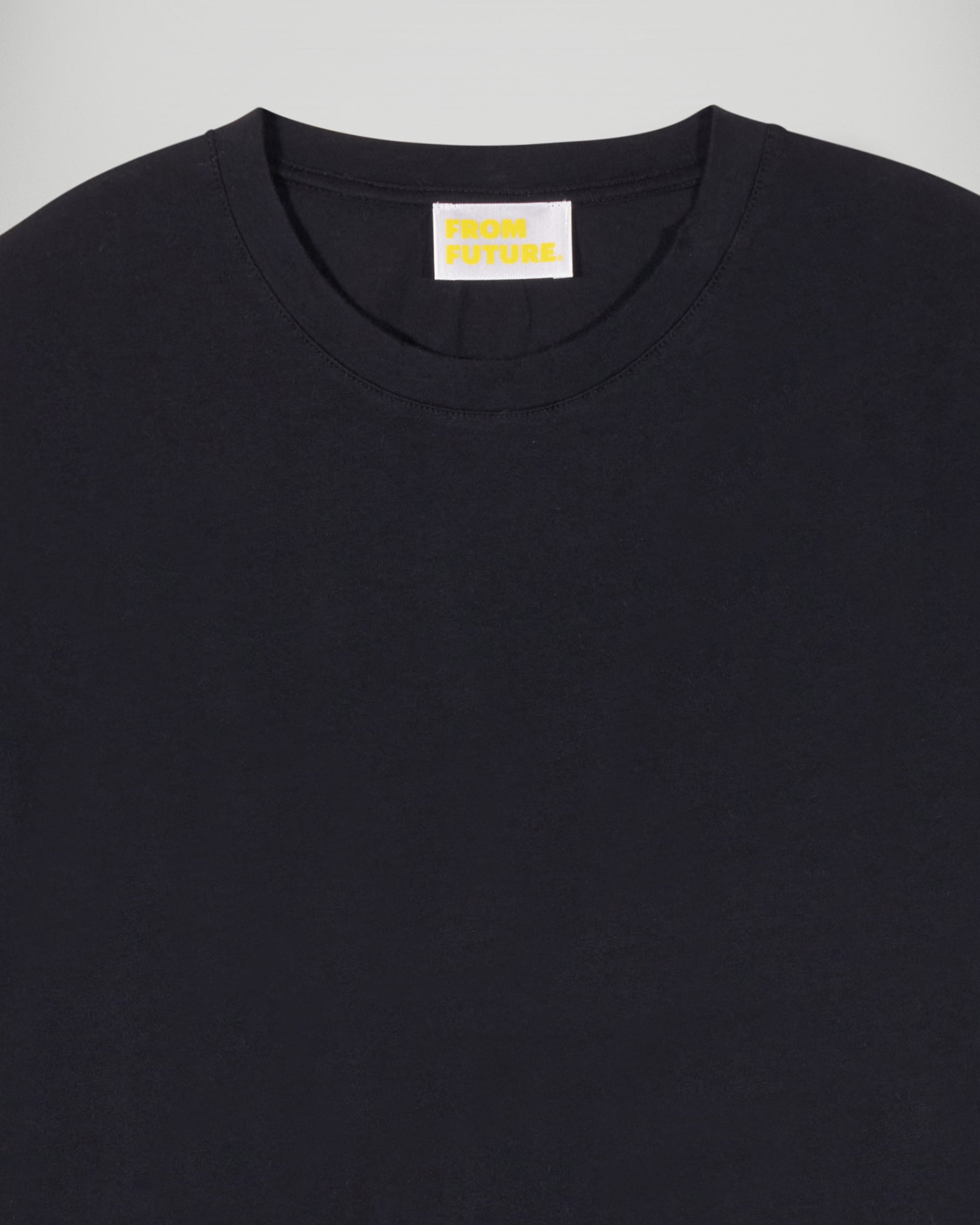 Long Sleeve Crew Neck T-shirt (H25 / FEMME / Black)