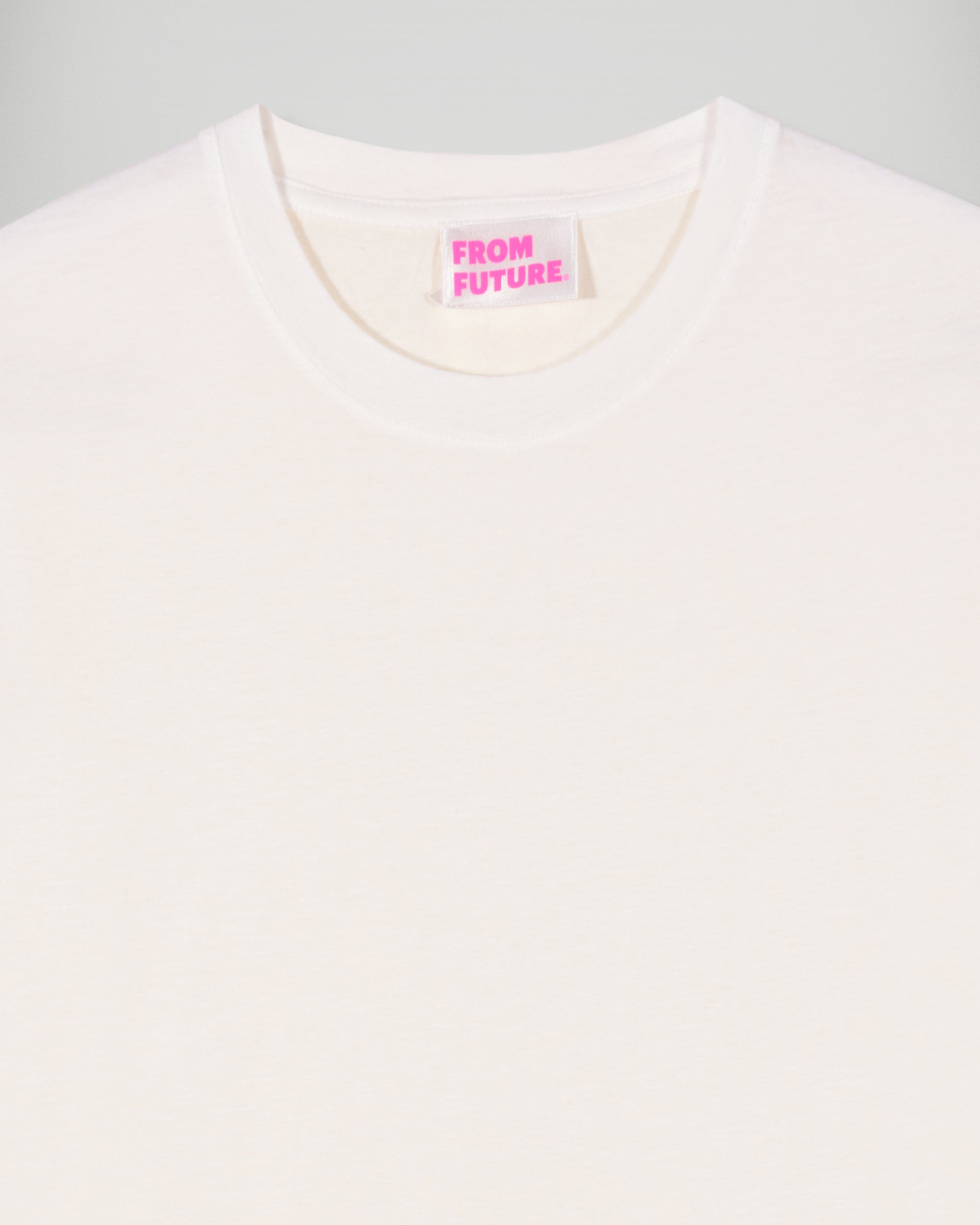 Long Sleeve Crew Neck T-shirt (H25 / FEMME / White)